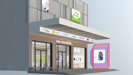 Design, manufacture and installation of stores: Na Klang Mobile Shop, Nong Bua Lamphu Province